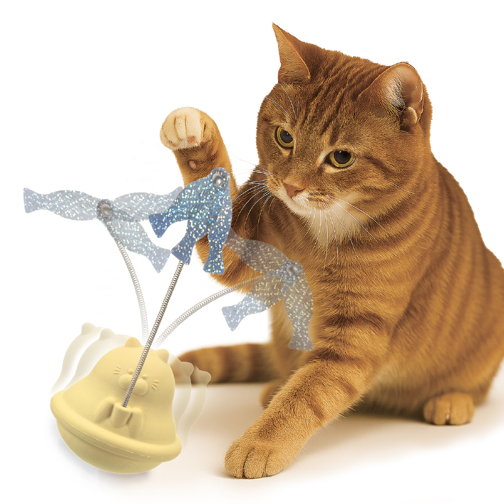 156341/イエロー:猫が触れたときの、公式の動きのイメージ